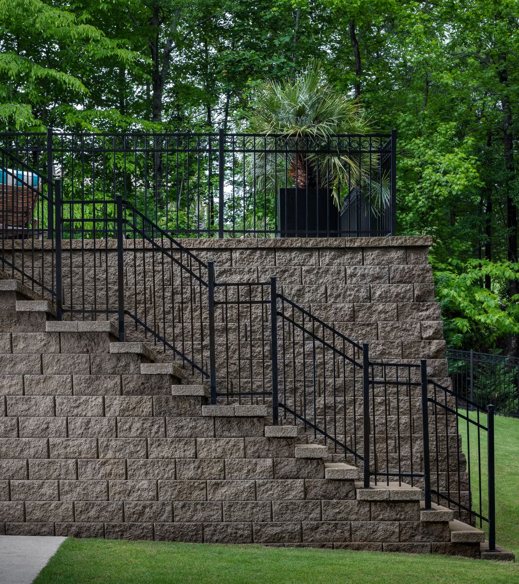 Diamond Pro Block Retaining Wall