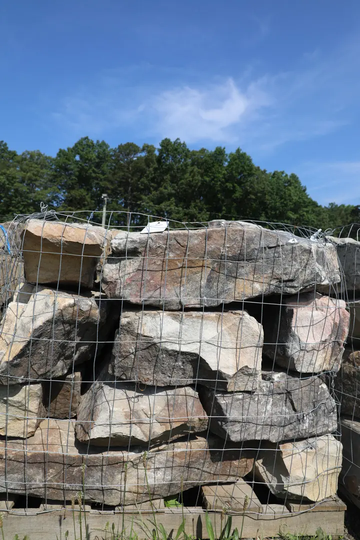 Long Thick Stack in Stone Yard