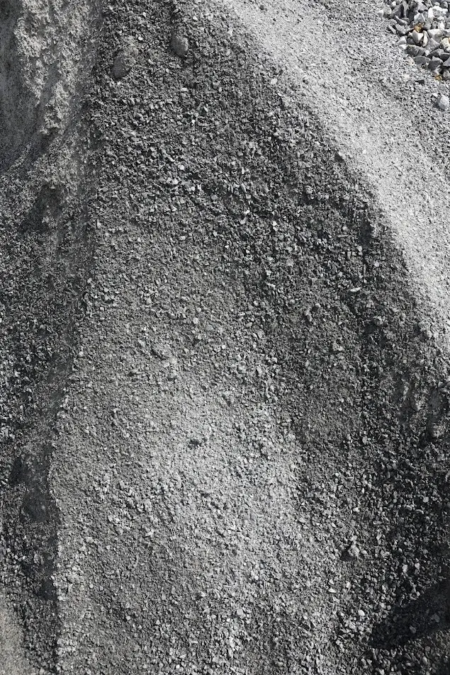 M-10 Screed Sand Pile in Stone Yard